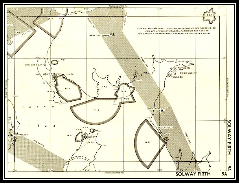 1951 RAF Solway Firth Chart